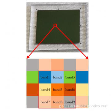 China Pixel level (mosaic) multi-channel filter of 630-780nm Supplier